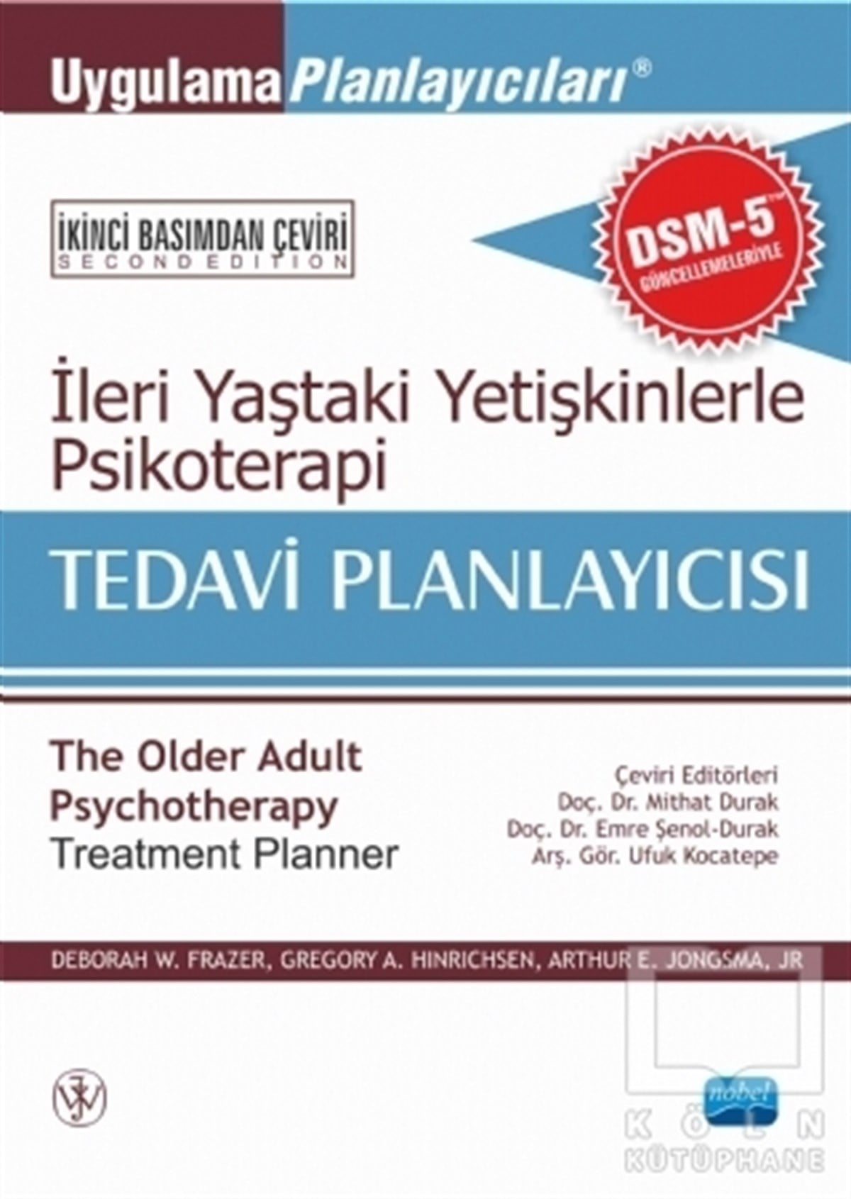 Deborah W. FrazerGenel PsikolojiTedavi Planlayıcısı