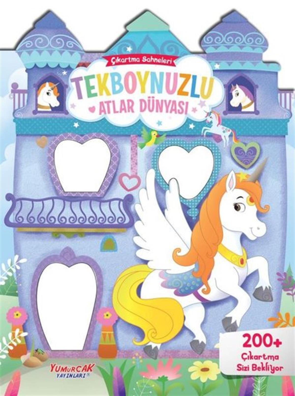 KolektifEgitim Etkinlik KitaplariTekboynuzlu Atlar Dünyası - Çıkartma Sahneleri