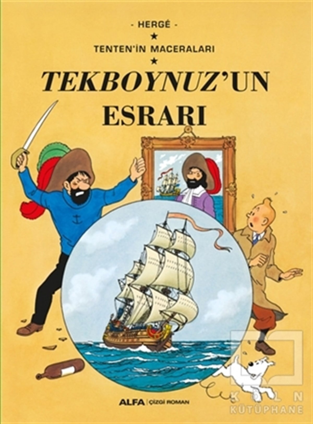 HergeÇizgi RomanTekboynuz'un Esrarı - Tenten'in Maceraları