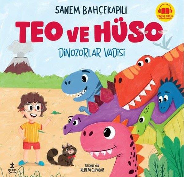 Sanem BahçekapılıEgitim Etkinlik KitaplariTeo ve Hüso - Dinozorlar Vadisi