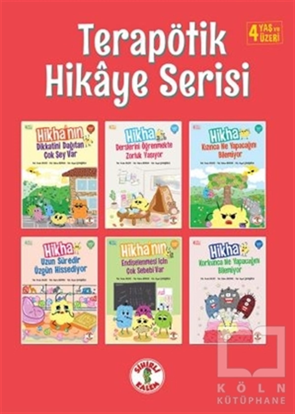 Hivda SaldızÇocuk Hikaye KitaplarıTerapötik Hikaye Serisi - 6 Kitap Set