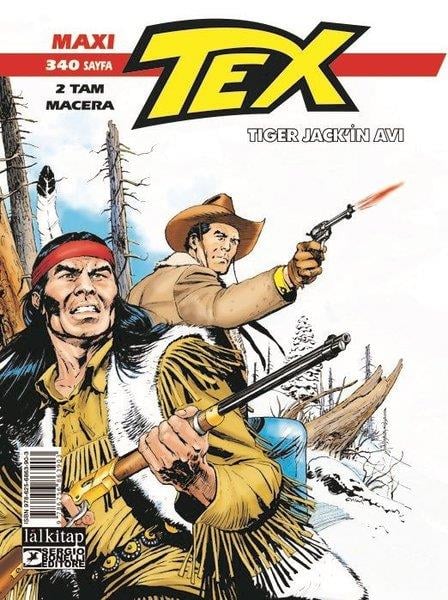 Pasquale RujuÇizgi RomanlarTex Maxi Albüm 3 - Tiger Jack'ın Avı