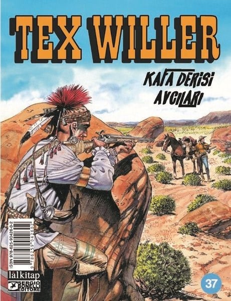 Mauro BoselliÇizgi RomanlarTex Willer Sayı 37 - Kafa Derisi Avcıları