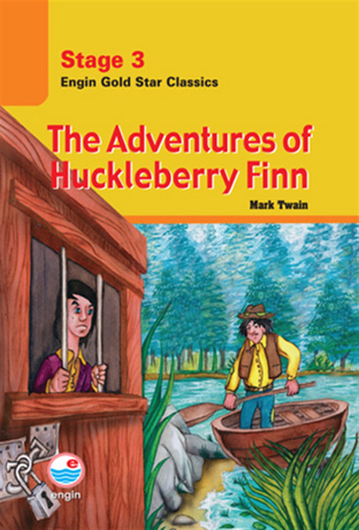 Mark TwainClassicsThe Adventures Of Huckleberry Finn  (stage 3 ) Cd'siz