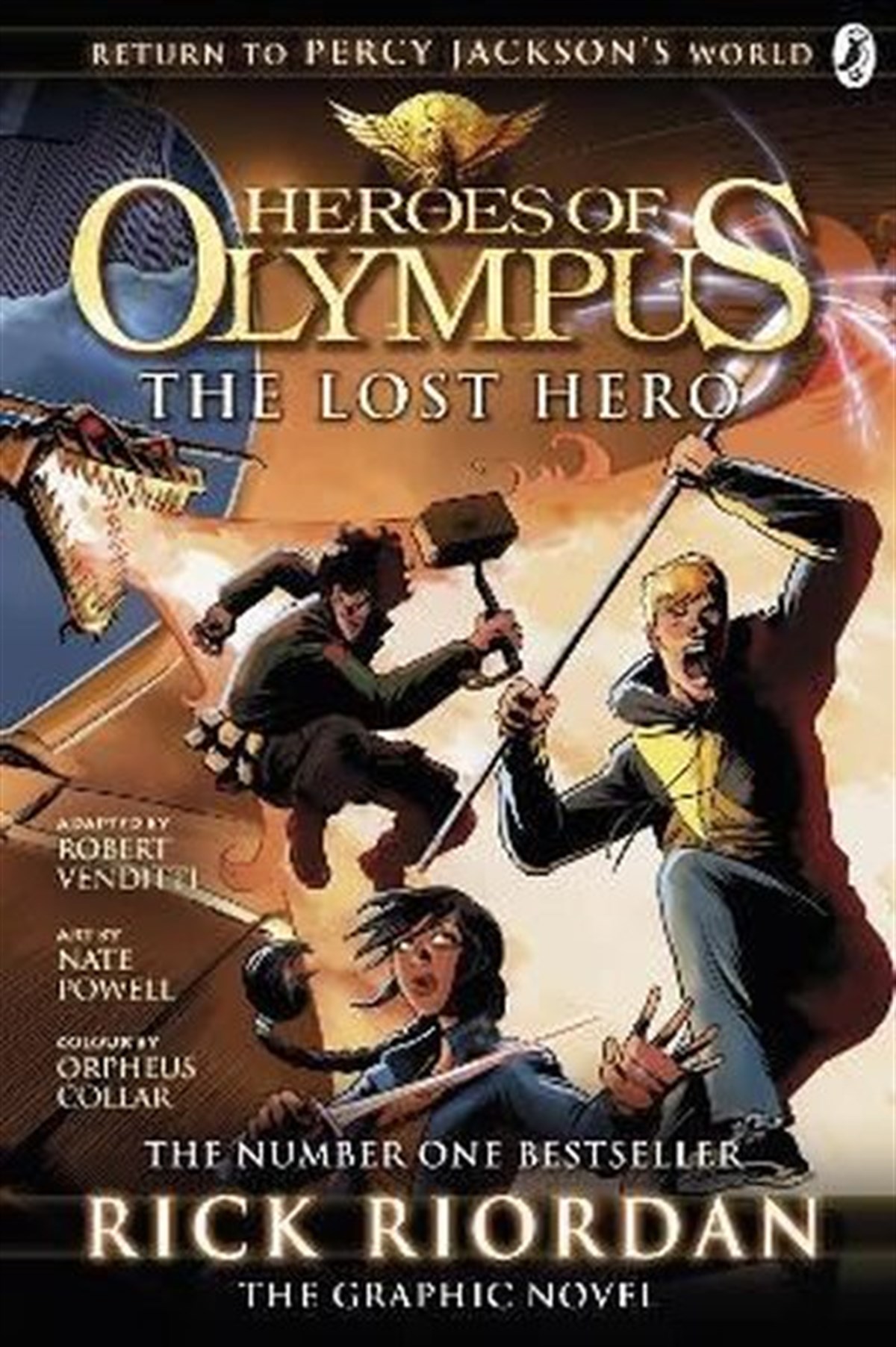Rick RiordanGraphic NovelThe Lost Hero: The Graphic Novel