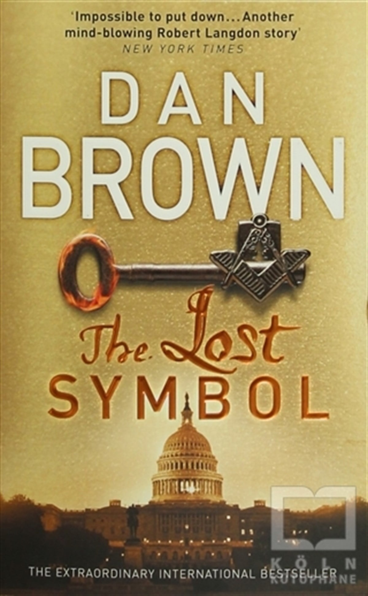Dan BrownYabancı Dilde KitaplarThe Lost Symbol (Küçük Boy)