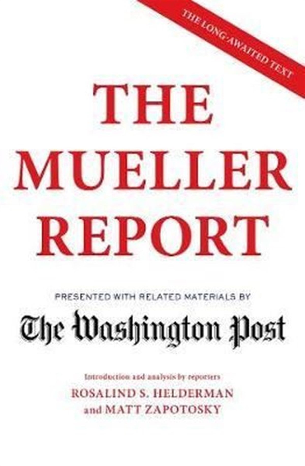 KolektifPolitics and Current AffairsThe Mueller Report: Presented with related materials by The Washington Post