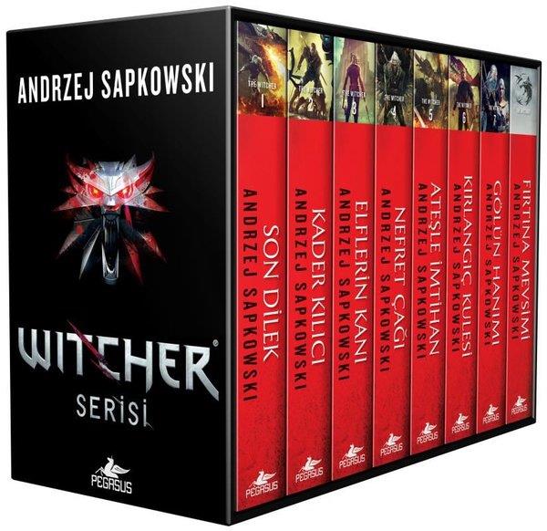 Andrzej SapkowskiFantastik Kitaplar & Fantastik RomanlarThe Witcher Serisi Kutulu Özel Seti - 8 Kitap Takım