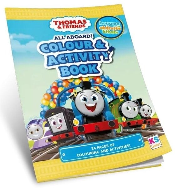 KolektifEgitim Etkinlik KitaplariThomas & Friends Aktiviteli Boyama Kitabı