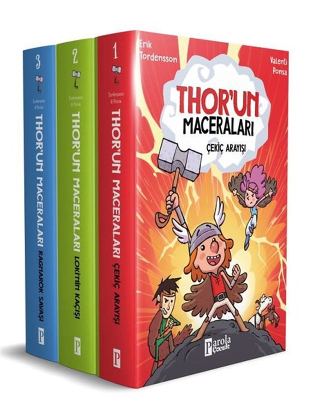 Erik TordenssonÇocuk Gençlik RomanlarıThor'un Maceraları Seti - 3 Kitap Takım