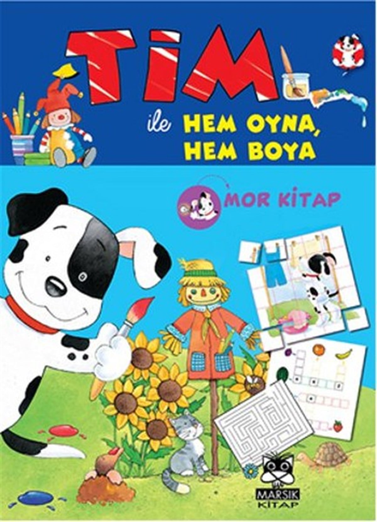 KolektifEgitim Etkinlik KitaplariTim ile Hem Oyna Hem Boya