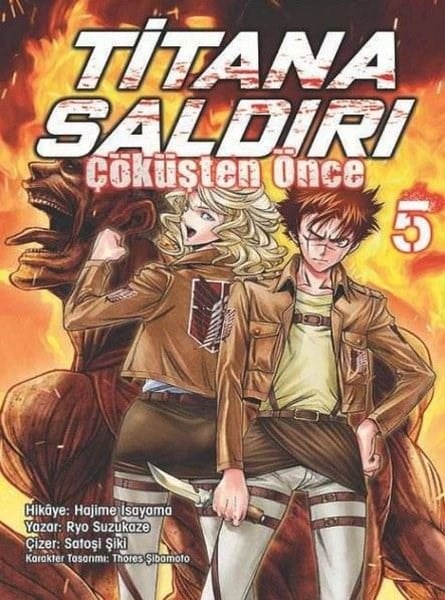Ryo SuzukazeMangaTitana Saldırı: Çöküşten Önce - Cilt 5