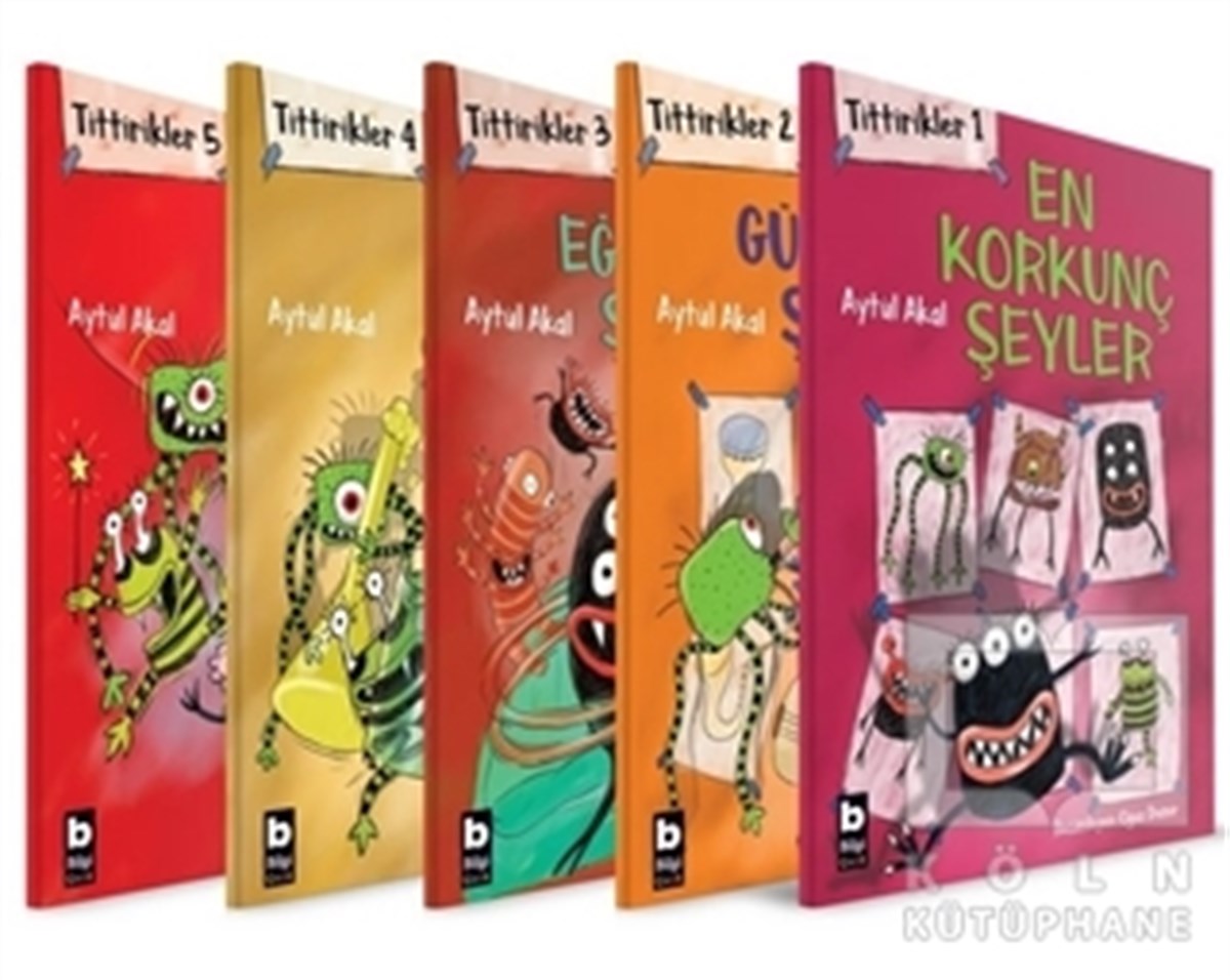 Aytül AkalOkul Öncesi Çocuk KitaplarıTittirikler Dizisi Seti (5 Kitap Takım)