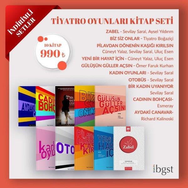 KolektifTürk OyunlarıTiyatro Oyunları Kitap Seti - 10 Kitap Takım