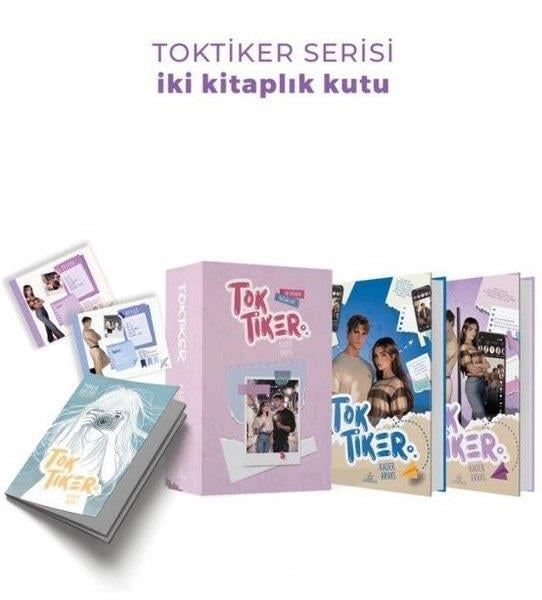 Kader ArvasTürk RomaniToktiker Serisi Seti - 2 Kitap Takım - Hediyeli Kutulu