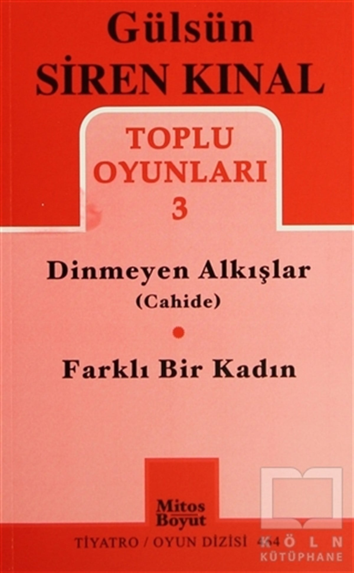 Gülsün Siren KınalSenaryoToplu Oyunlar 3 / Dinmeyen Alkışlar (Cahide) - Farklı Bir Kadın
