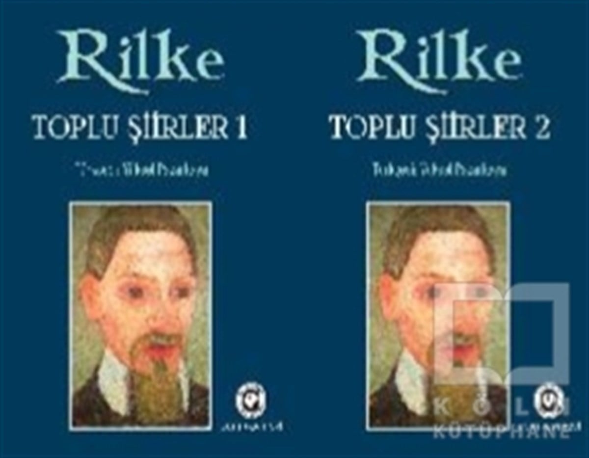 Rainer Maria RilkeŞiirToplu Şiirler 1 ve 2 - (2 Cilt Şömizli, Kutulu)