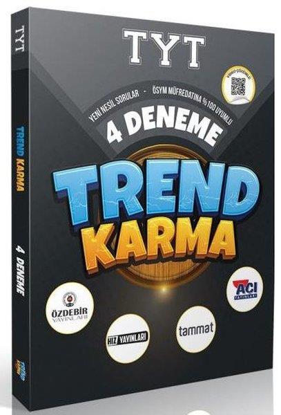 KolektifYKS (Yükseköğretim Kurumları Giriş Sınavı)Trend Karma TYT 4 Deneme