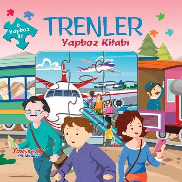 KolektifEgitim Etkinlik KitaplariTrenler - Yapboz Kitabı