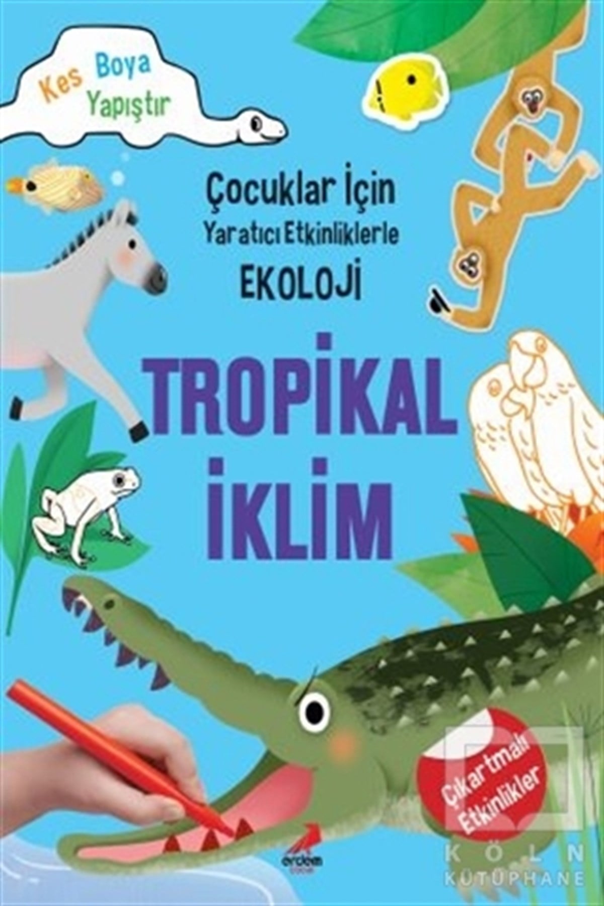 Kim Myung HeeÇıkartmalı KitaplarTropikal İklim - Çocuklar İçin Yaratıcı Etkinliklerle Ekoloji