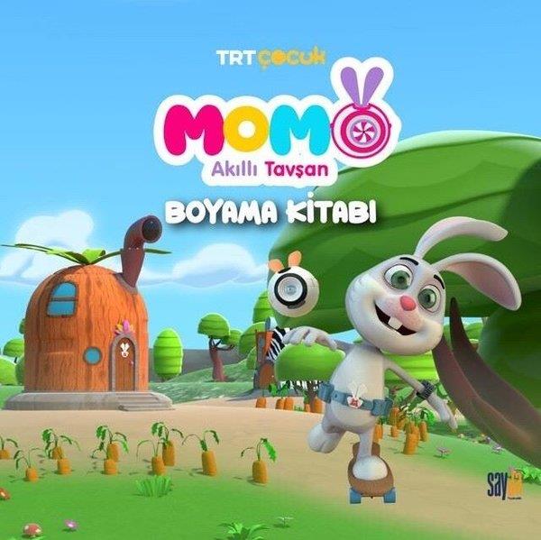 KolektifBoyama KitaplarıTRT Çocuk - Akıllı Tavşan Momo Boyama Kitabı