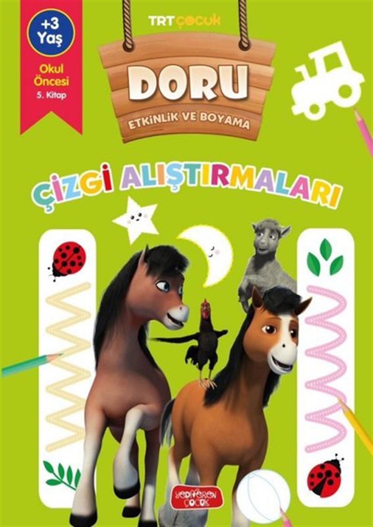 KolektifEtkinlik KitaplarıTRT Çocuk - Çizgi Alıştırmaları - Doru Etkinlik ve Boyama