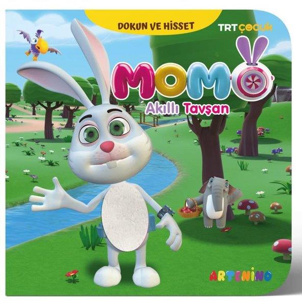 KolektifEgitim Etkinlik KitaplariTRT Çocuk - Momo Akıllı Tavşan - Dokun ve Hisset