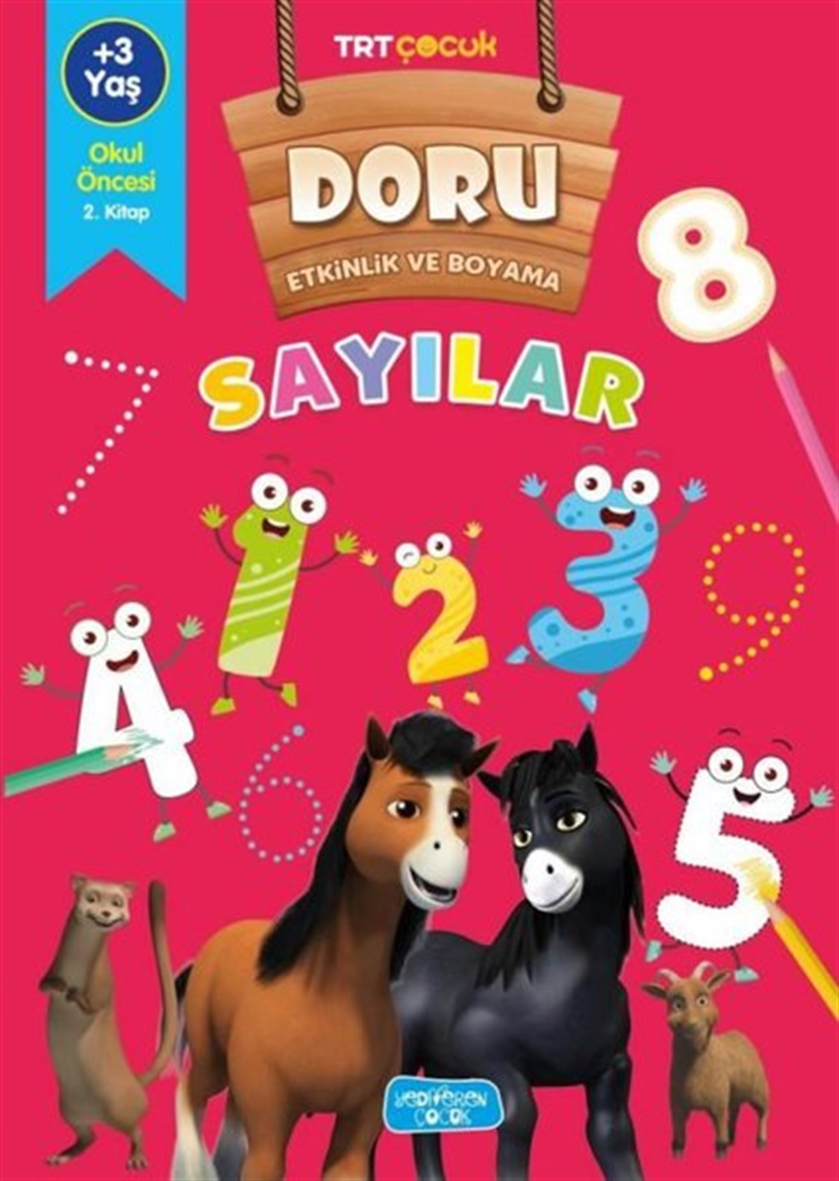 KolektifEtkinlik KitaplarıTRT Çocuk - Sayılar - Doru Etkinlik ve Boyama