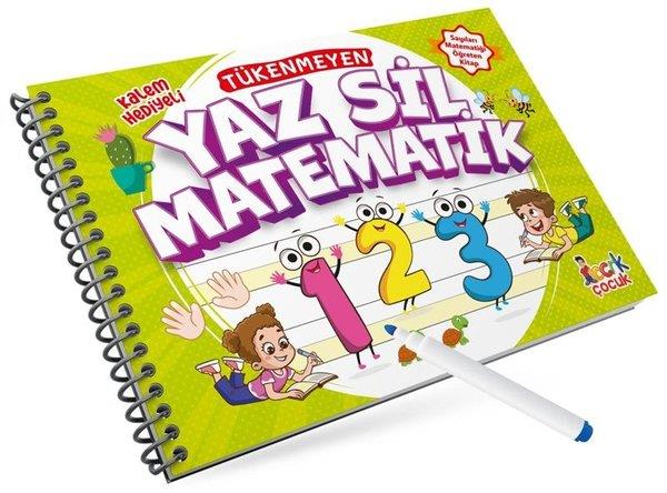 KolektifEgitim Etkinlik KitaplariTükenmeyen Yaz Sil - Matematik