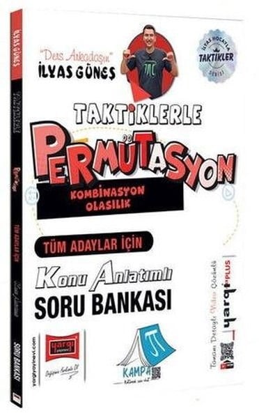 İlyas GüneşKPSS Soru Bankasi KitaplariTüm Adaylar İçin Taktiklerle Permütasyon Konu Anlatımlı Soru Bankası