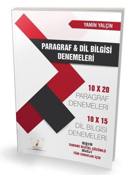 Yamin YalçinKPSS Deneme Sinavi - Yaprak TestTüm Sınavlar İçin Paragraf ve Dil Bilgisi Denemeleri - Tamamı Dijital Çözümlü