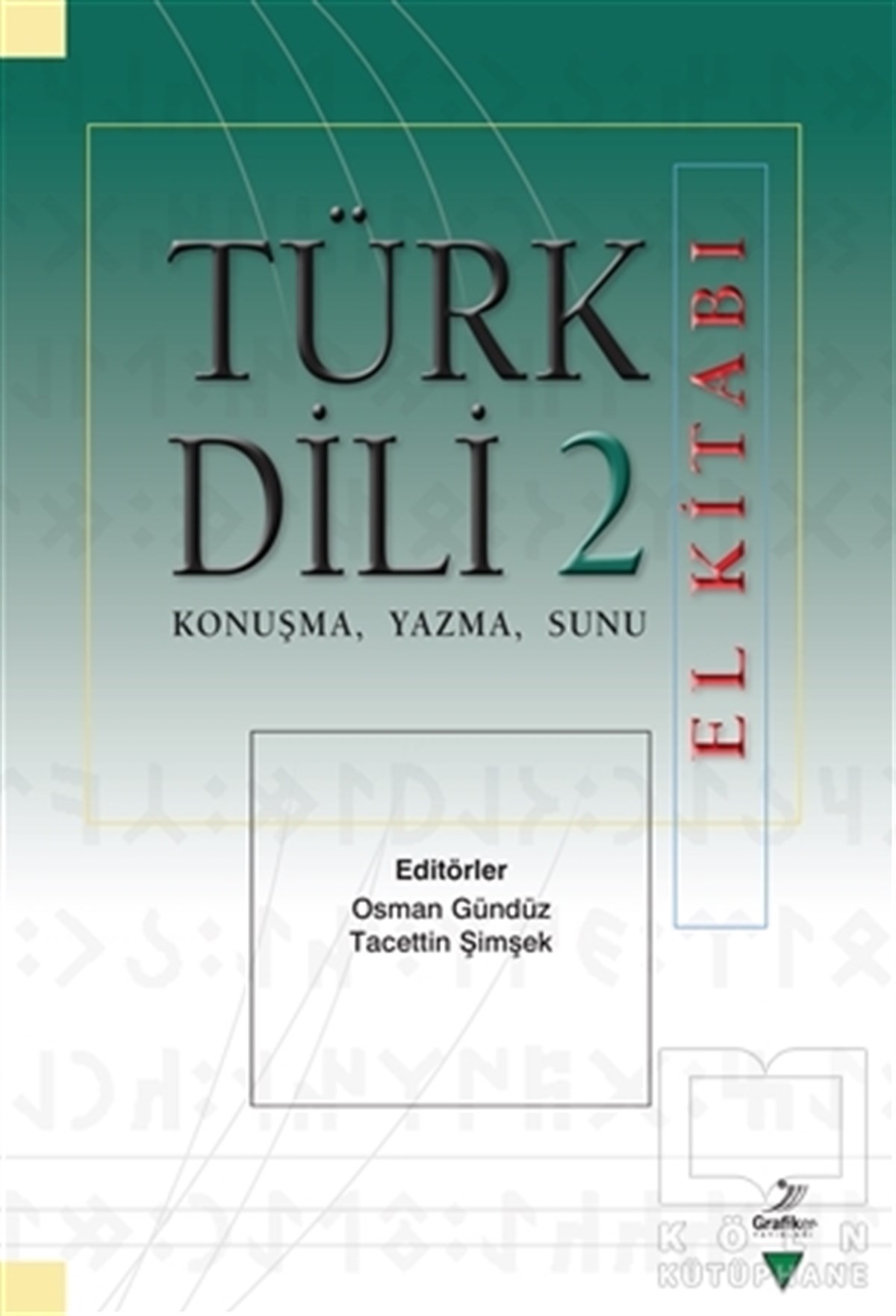 Osman GündüzDil BilimTürk Dili 2 El Kitabı
