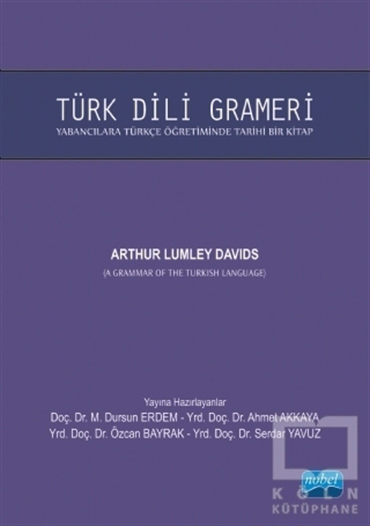 Arthur Lumley DavidsDiğerTürk Dili Grameri