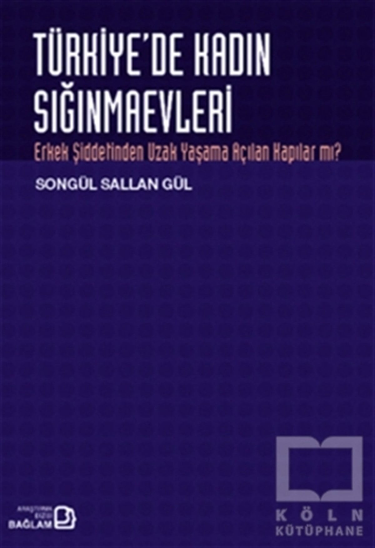 Songül Sallan GülKadın Sorunu - FeminizmTürkiye’de Kadın Sığınmaevleri