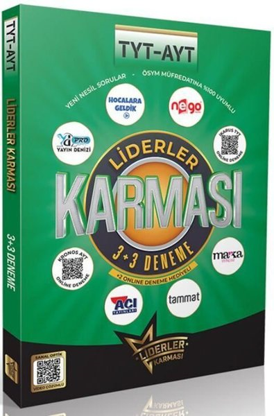 KolektifTYT - AYT Tüm DerslerTYT AYT 3+3 Deneme Seti
