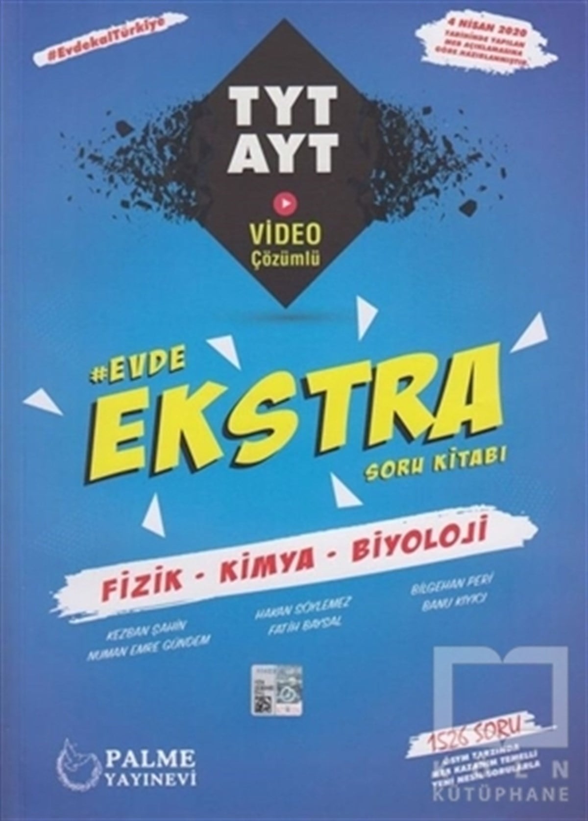 Kezban ŞahinSınavlara Hazırlık KitaplarıTYT-AYT Fizik - Kimya - Biyoloji Evde Ekstra Soru Kitabı