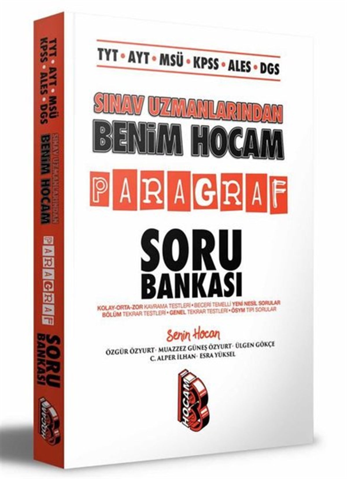 C. Alper İlhanKPSSTYT - AYT - MSÜ - KPSS - ALES - DGS Sınav Uzmanlarından Paragraf Soru Bankası