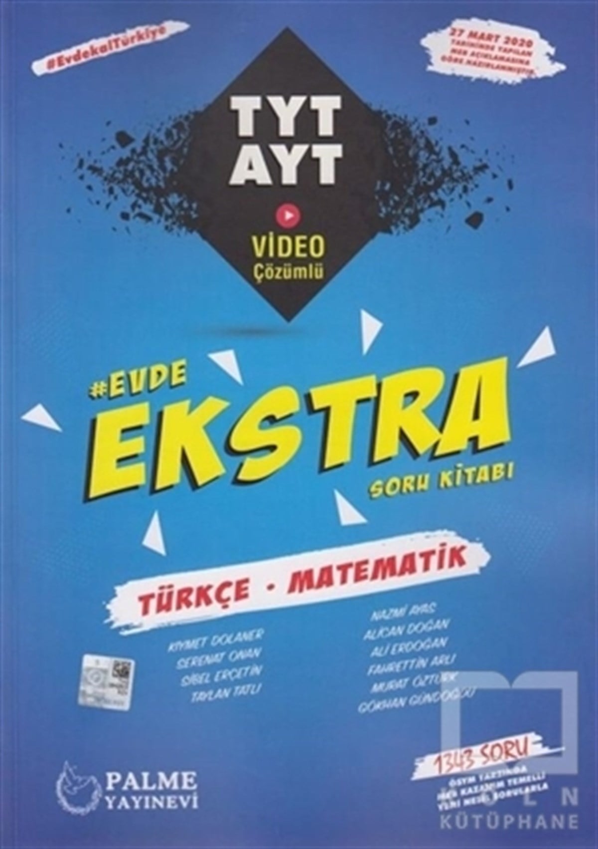 Kıymet DolanerSınavlara Hazırlık KitaplarıTYT-AYT Türkçe - Matematik Evde Ekstra Soru Kitabı