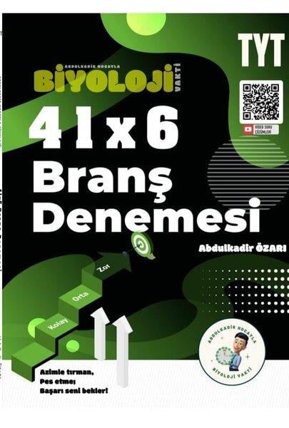 Abdulkadir ÖzarıTYT BiyolojiTYT Biyoloji 41x6 Branş Denemesi