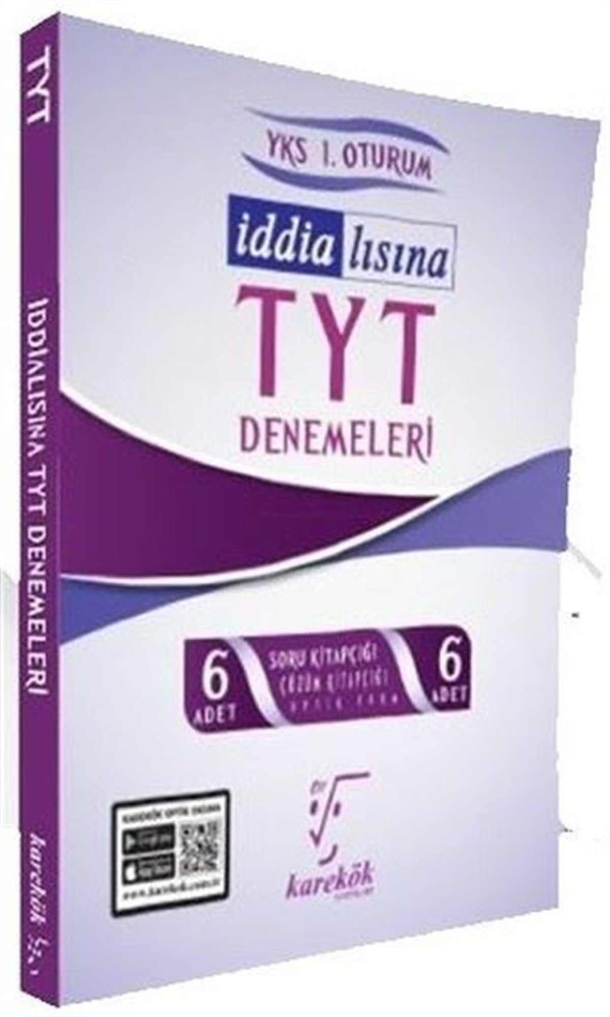 KolektifAlan Yeterlilik Testi (YKS-AYT)TYT İddialısına 6'Lı Deneme Seti