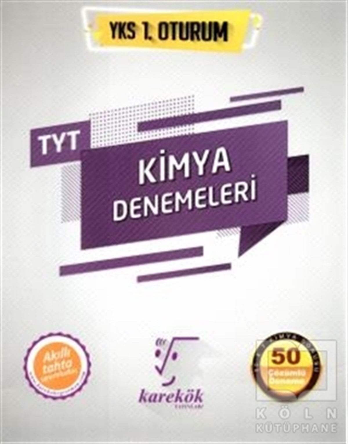 KolektifSınavlara Hazırlık KitaplarıTYT Kimya Denemeleri - 50 Çözümlü Deneme