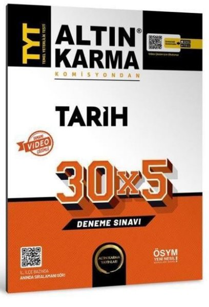 KolektifTYT TarihTYT Tarih 30x5 Deneme Sınavı