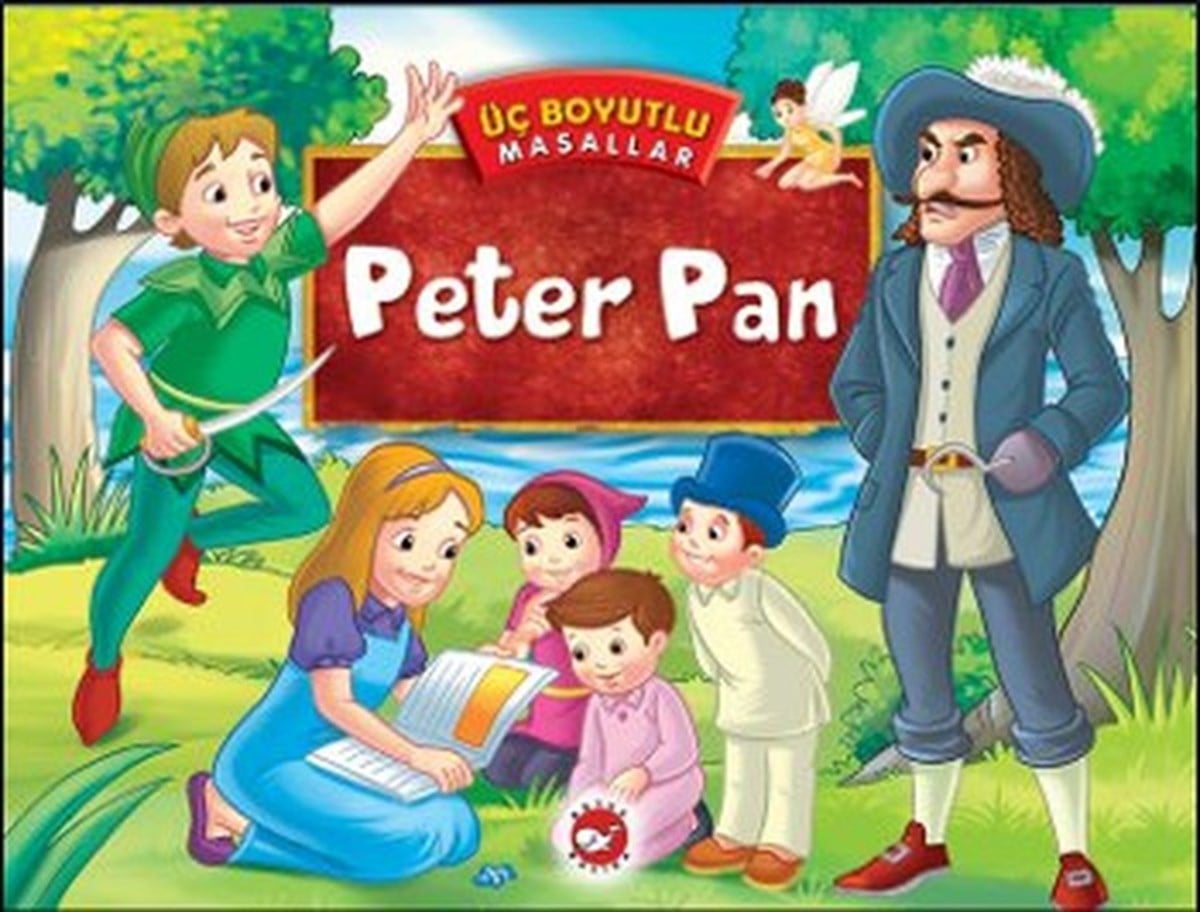 Aslı OnatOkul Öncesi Masal KitaplarıÜç Boyutlu Masallar - Peter Pan