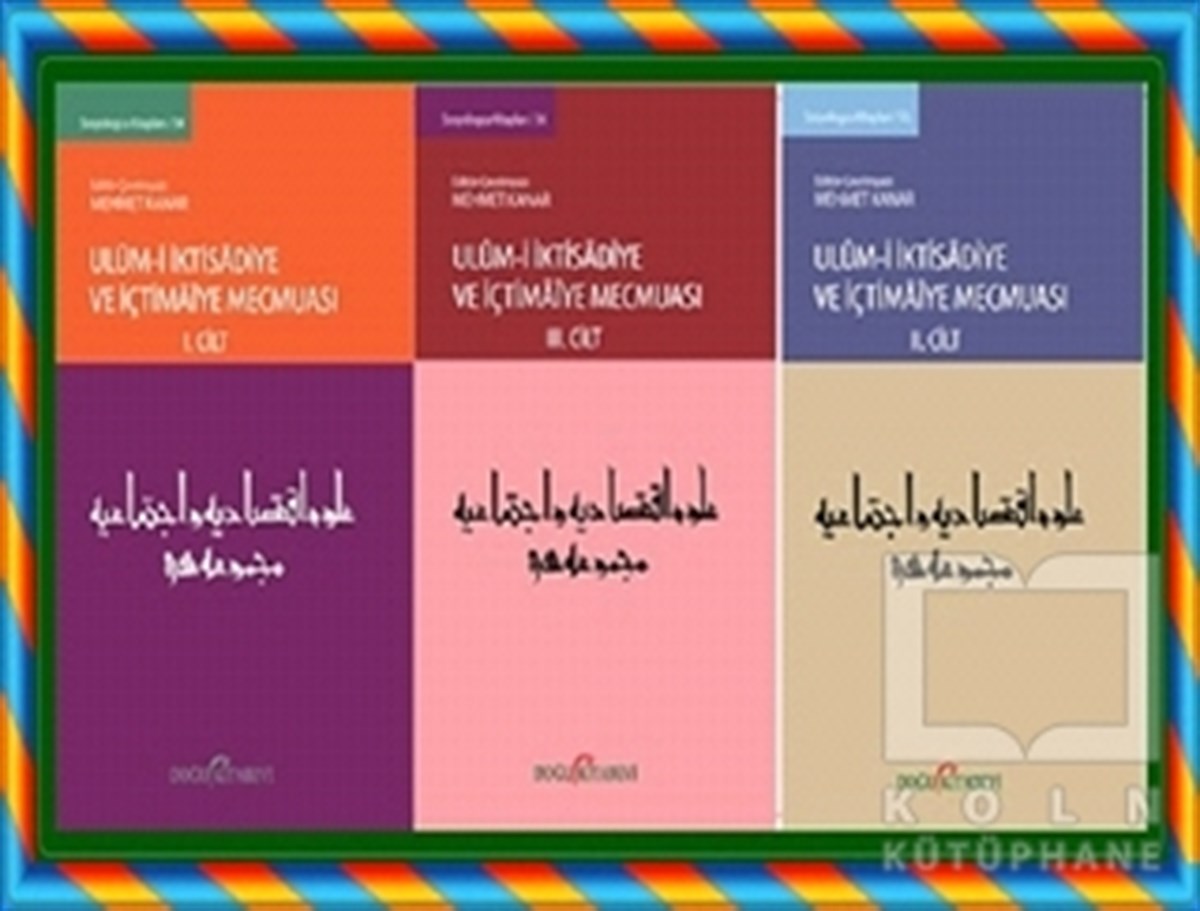 KolektifTürkiye ve Cumhuriyet TarihiUlum-u İktisadiye ve İçtimaiye Mecmuası (3 Kitap Takım)
