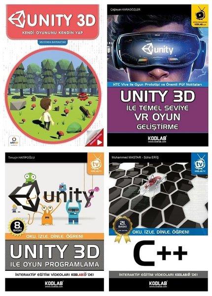 KolektifTasarim GrafikUnity 3D Eğitim Seti - 4 Kitap Takım