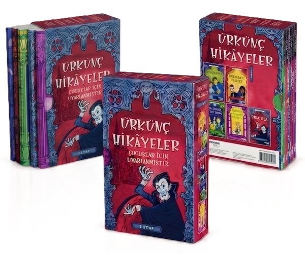 KolektifÇocuk Gençlik RomanlarıÜrkünç Hikayeler Seti - 5 Kitap Takım - Kutulu