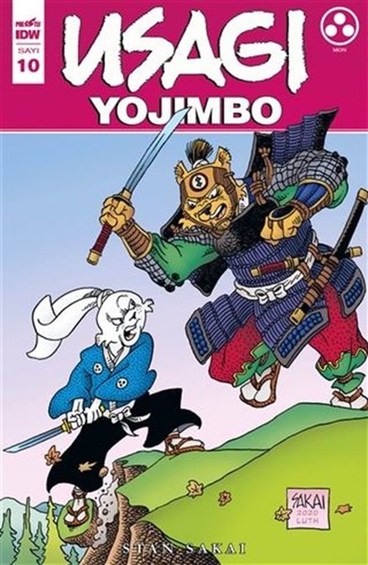 Stan SakaiÇizgi RomanlarUsagi Yojimbo Sayı - 10