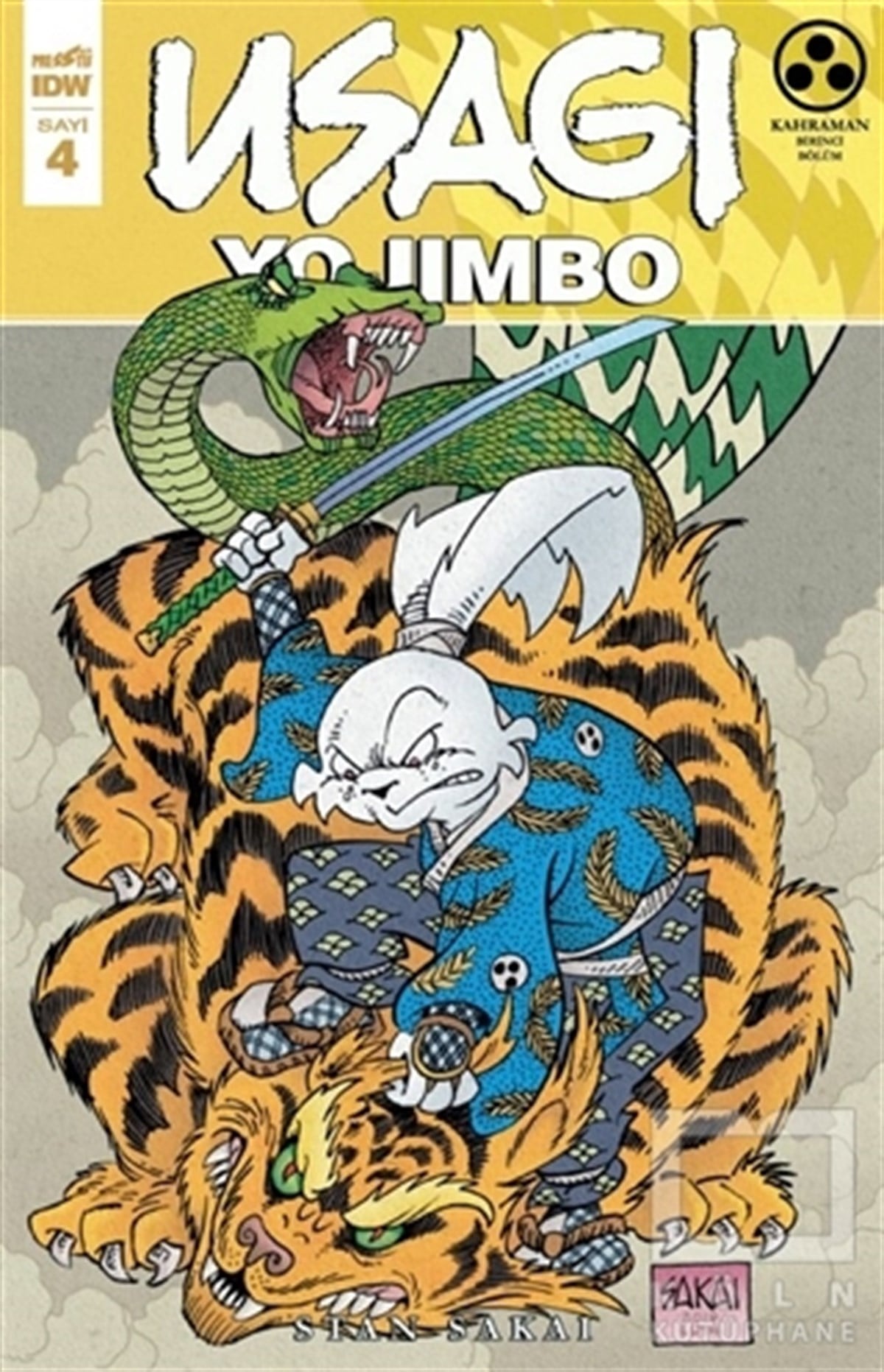 Stan SakaiÇizgi RomanlarUsagi Yojimbo Sayı: 4