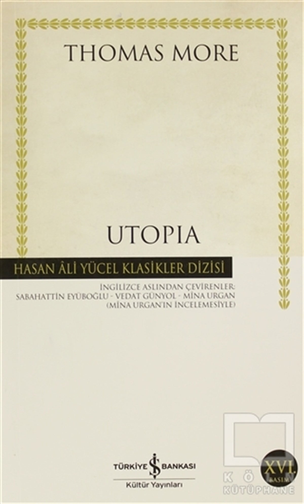 Thomas Moreİngiliz EdebiyatıUtopia