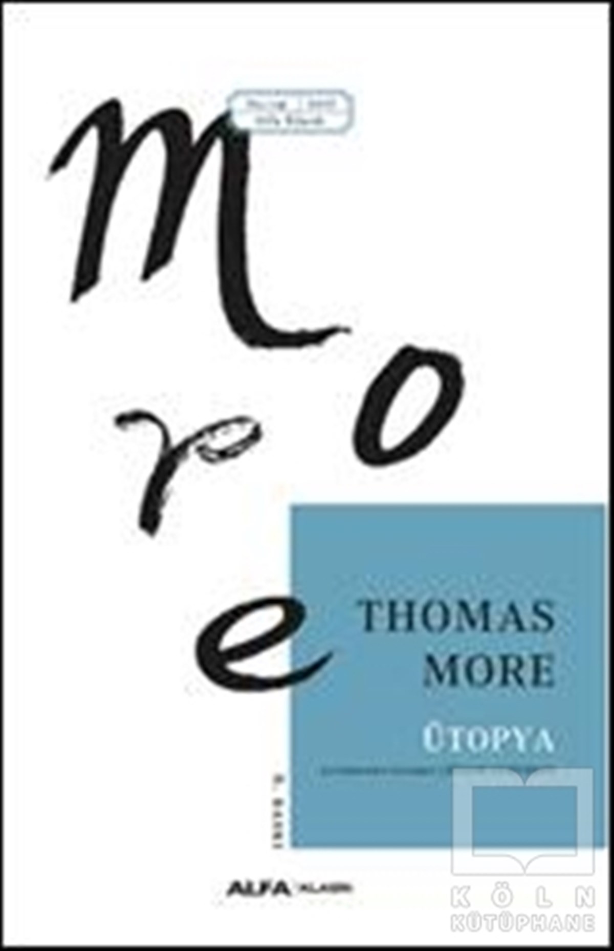Thomas MoreKlasiklerÜtopya